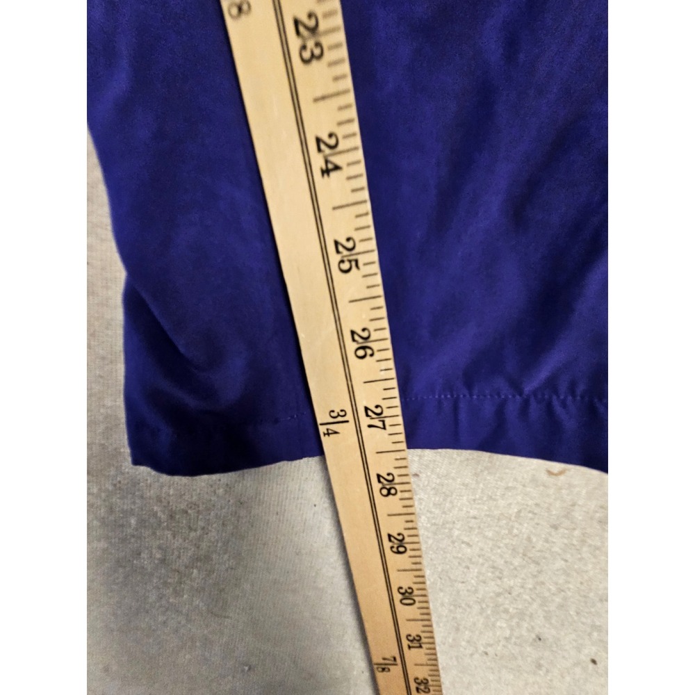Athleta Womens Purple Ribbed Waist Straight Leg Athletic Pants Size 4 Commuter - Picture 2 of 9